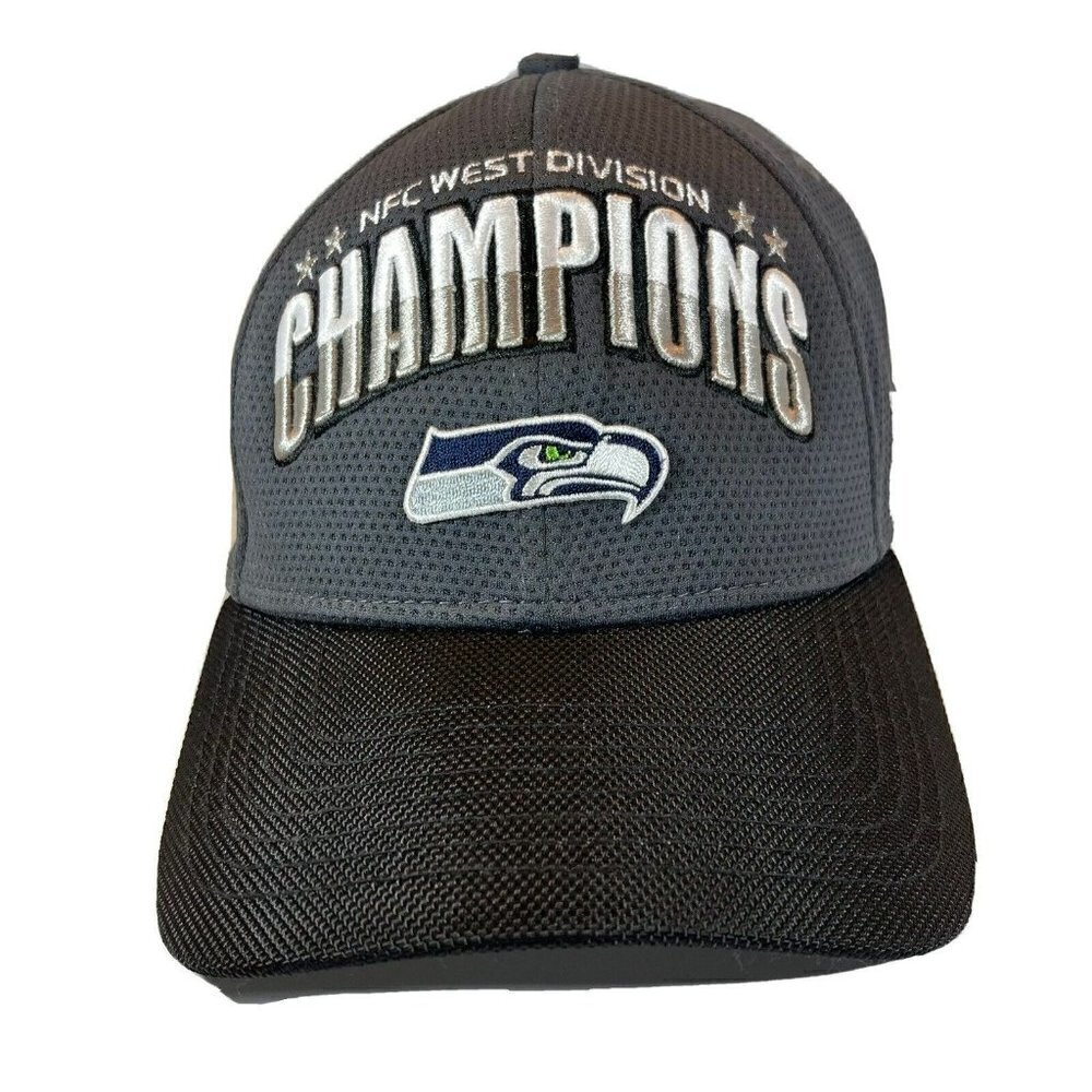 Seattle Seahawks New Era 9FORTY NFC West Champions Adjustable NFL‎ Team Cap Hat